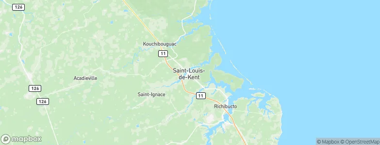 Saint-Louis de Kent, Canada Map
