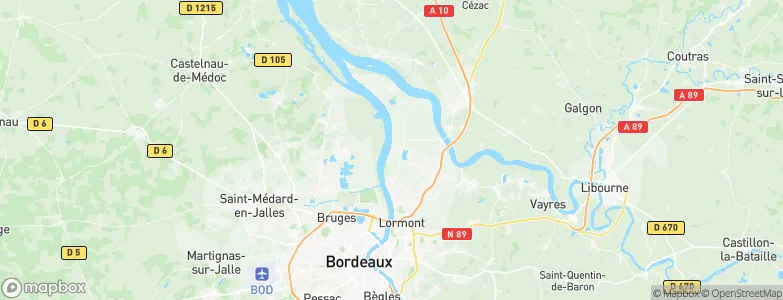 Saint-Louis-de-Montferrand, France Map