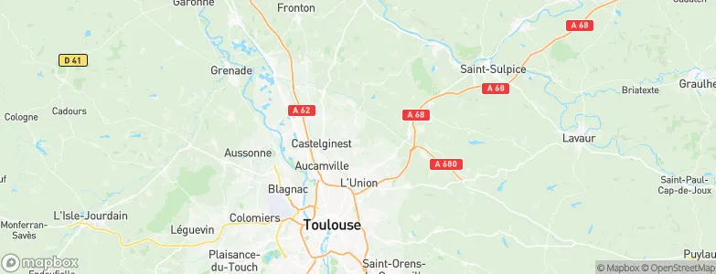 Saint-Loup-Cammas, France Map
