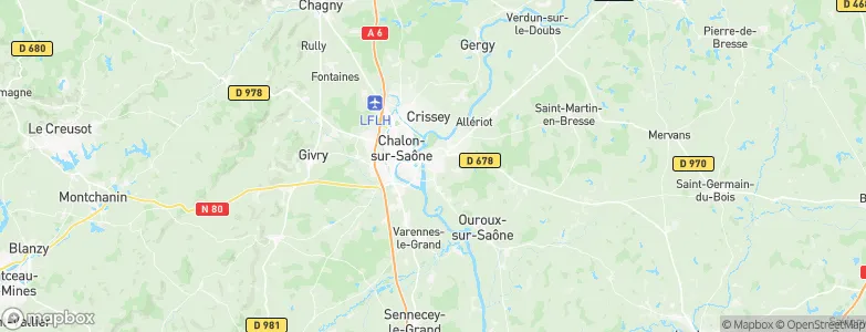 Saint-Marcel, France Map