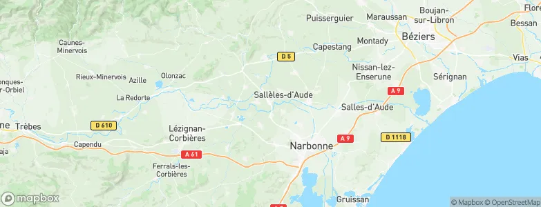 Saint-Marcel-sur-Aude, France Map