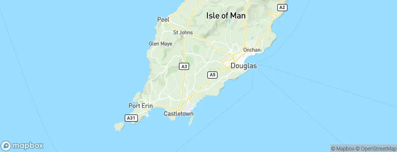 Saint Marks, Isle of Man Map