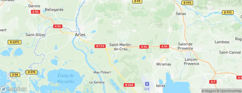 Saint-Martin-de-Crau, France Map