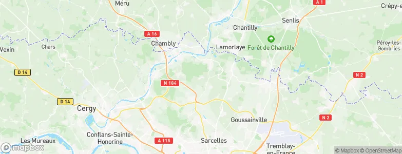 Saint-Martin-du-Tertre, France Map