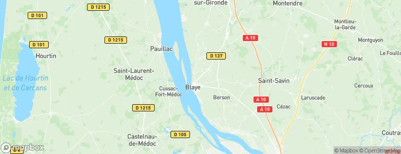 Saint-Martin-Lacaussade, France Map