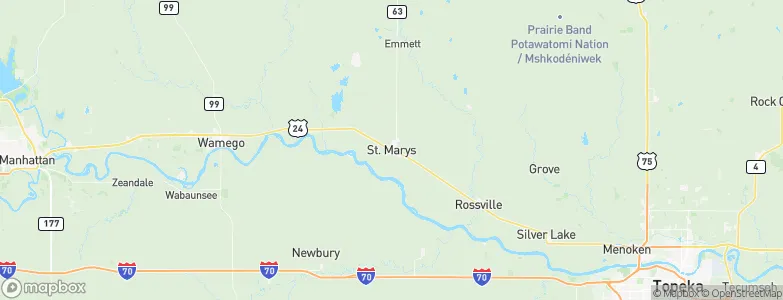 Saint Marys, United States Map