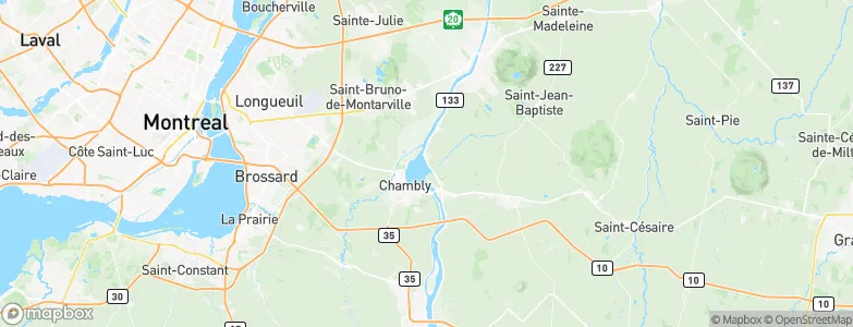 Saint-Mathias-sur-Richelieu, Canada Map