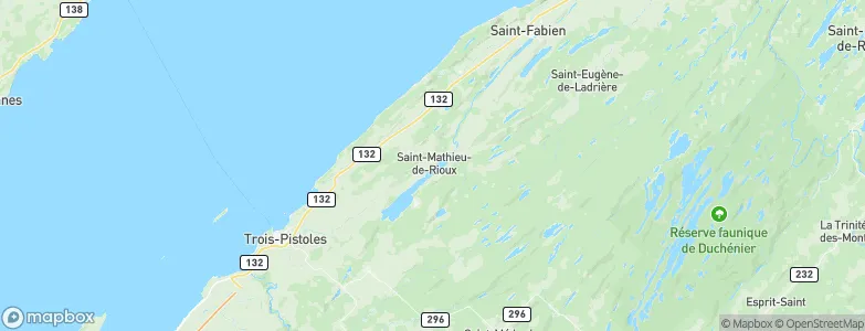 Saint-Mathieu-de-Rioux, Canada Map