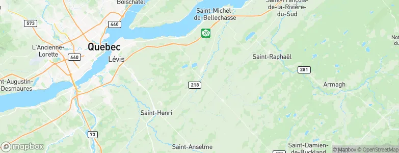 Saint-Michel-de-Bellechasse, Canada Map