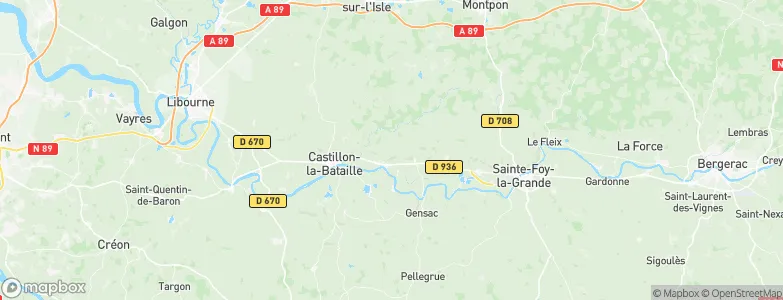 Saint-Michel-de-Montaigne, France Map