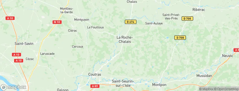 Saint-Michel-de-Rivière, France Map