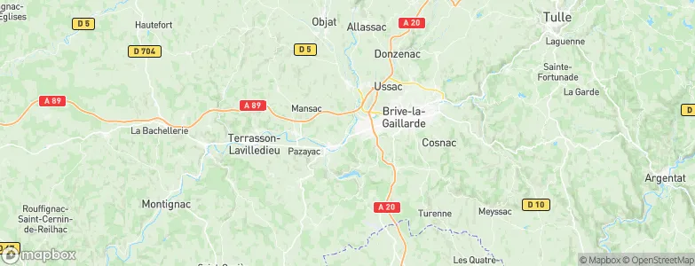 Saint-Pantaléon-de-Larche, France Map
