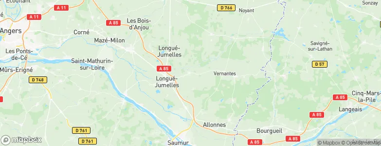 Saint-Philbert-du-Peuple, France Map