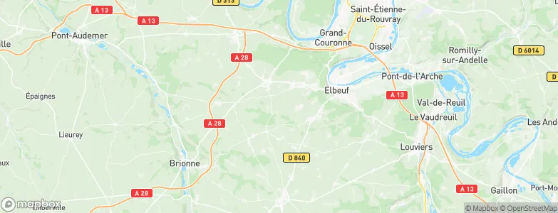 Saint-Pierre-du-Bosguérard, France Map