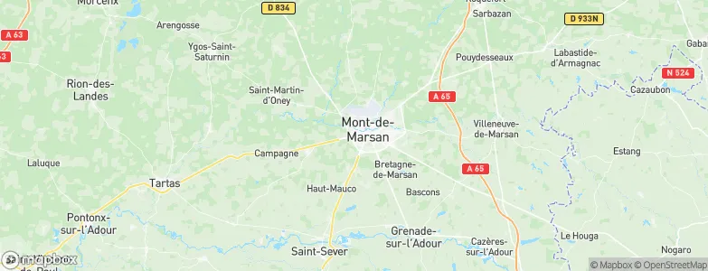 Saint-Pierre-du-Mont, France Map