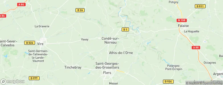 Saint-Pierre-du-Regard, France Map