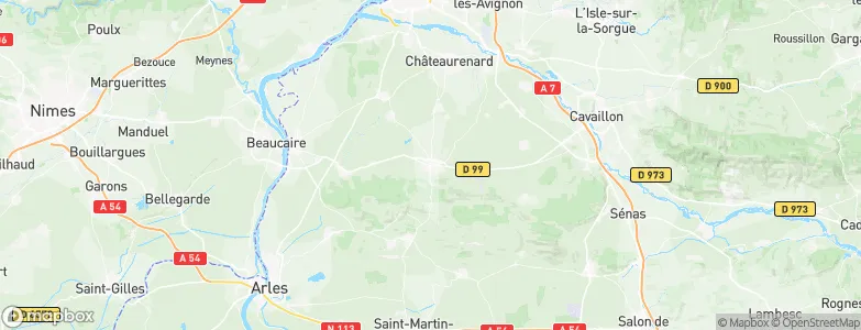 Saint-Rémy-de-Provence, France Map