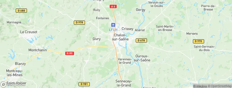 Saint-Rémy, France Map