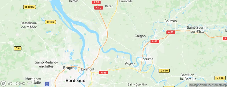Saint-Romain-la-Virvée, France Map