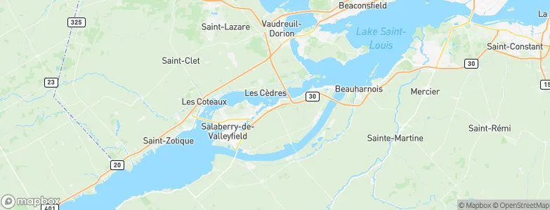 Saint-Timothée, Canada Map