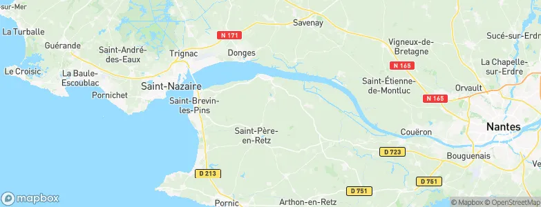 Saint-Viaud, France Map