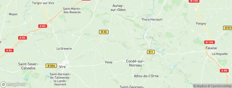 Saint-Vigor-des-Mézerets, France Map