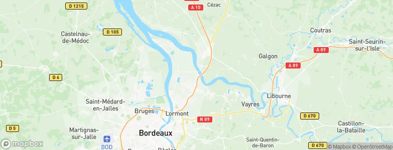 Saint-Vincent-de-Paul, France Map