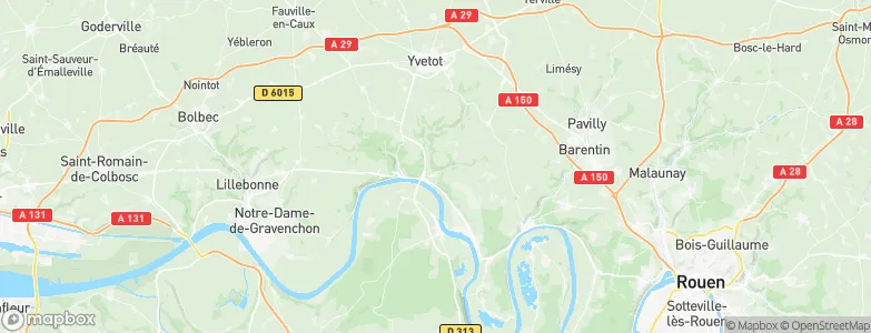 Saint-Wandrille-Rançon, France Map