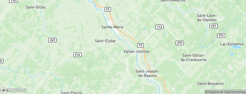 Sainte-Marie-De-Beauce, Canada Map