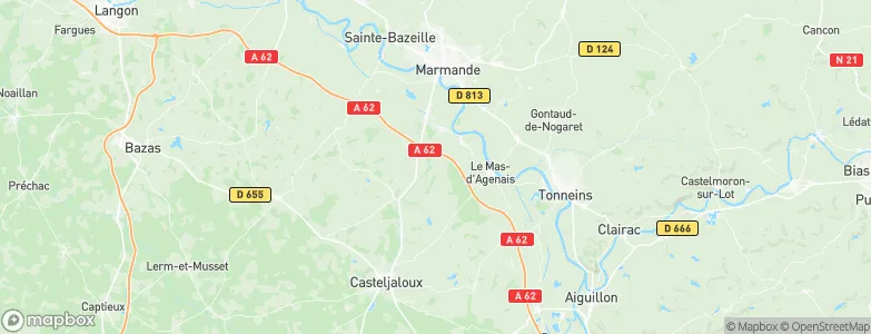 Sainte-Marthe, France Map