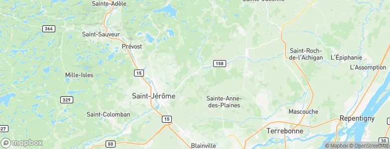 Sainte-Sophie, Canada Map