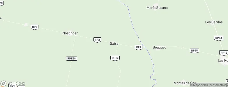 Saira, Argentina Map