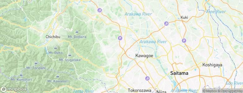 Sakado, Japan Map