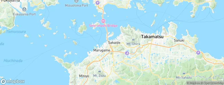 Sakaidechō, Japan Map