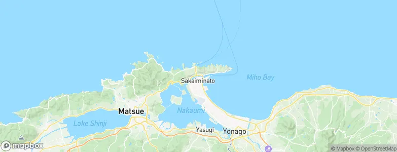 Sakaiminato, Japan Map