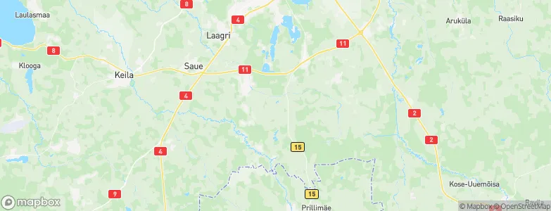 Saku vald, Estonia Map