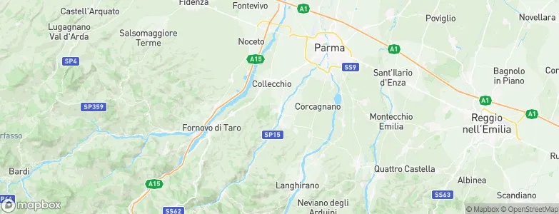 Sala Baganza, Italy Map