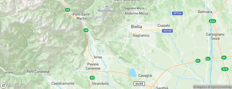 Sala Biellese, Italy Map
