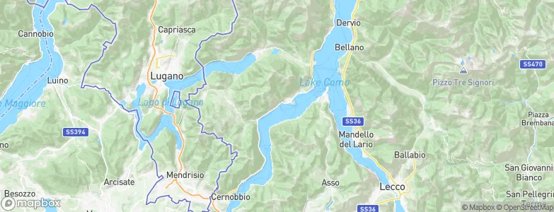 Sala Comacina, Italy Map