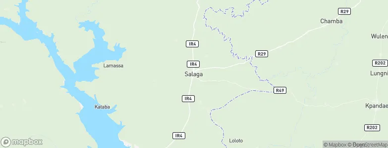 Salaga, Ghana Map