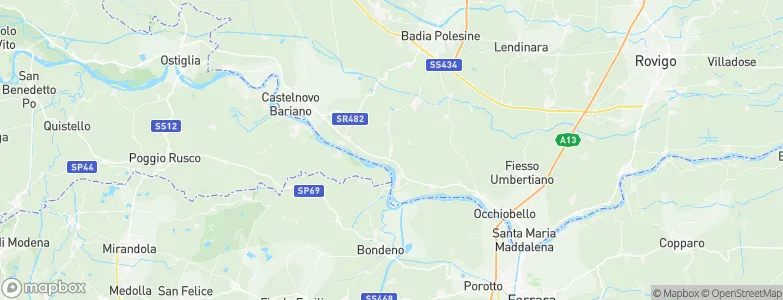 Salara, Italy Map