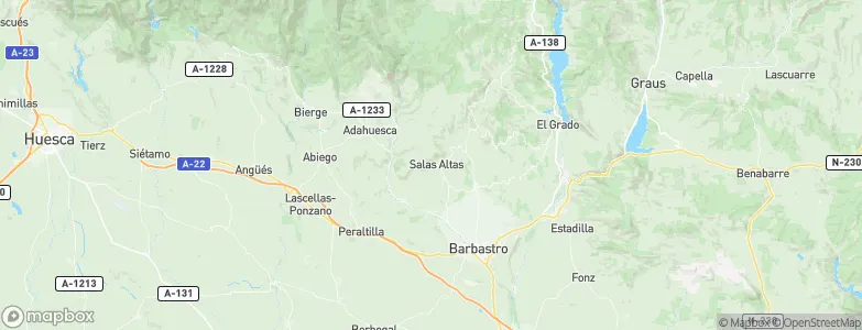 Salas Altas, Spain Map