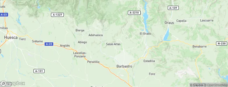 Salas Altas, Spain Map