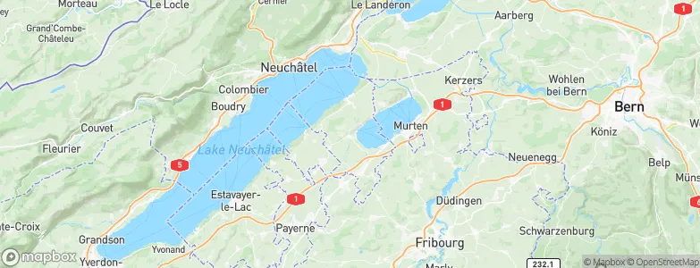 Salavaux, Switzerland Map