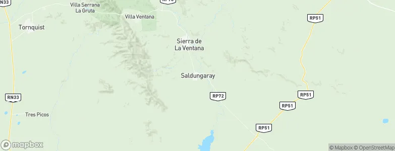Saldungaray, Argentina Map
