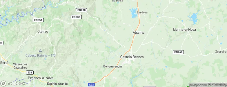 Salgueiro do Campo, Portugal Map