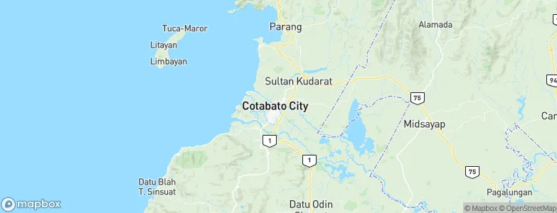 Salimbao, Philippines Map