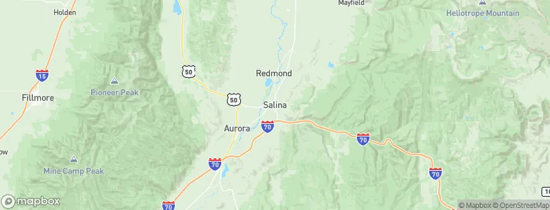 Salina, United States Map