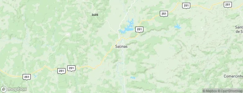 Salinas, Brazil Map
