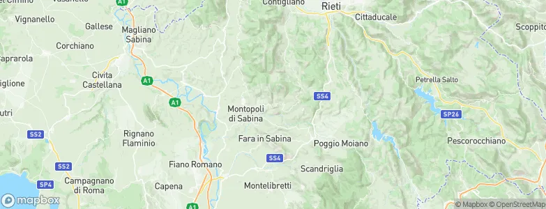 Salisano, Italy Map
